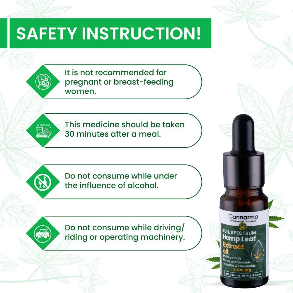 Hemp Extract CBD Oil (3000mg) - 5ml