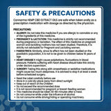 image showing Safety and precautions of cbd oil