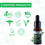 Cannarma Full Spectrum Hemp Extract Oil in a 24ml bottle, 100% natural and lab tested for quality
