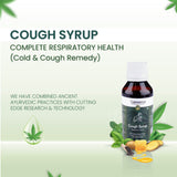 Cannarma Cough Syrup for complete respiratory health, combining Ayurveda with modern research