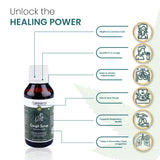 Cannarma Cough Syrup bottle with health benefits for cold, cough, and respiratory support