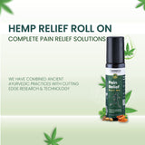 Cannarma Hemp Relief Roll On for complete pain relief using ancient Ayurvedic practices and modern technology
