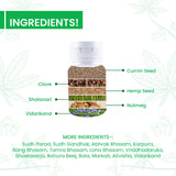 Cannarma Sexual Wellness Supplement with Natural Ingredients like Cumin, Clove, Hemp, and Shatavari
