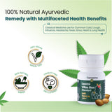 Cannarma Laxmi Vilas Ras Ayurvedic Remedy for Cold, Cough, and Sinus Health, 100% Vegan and Natural
