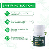 Cannarma Trailokya Vijaya Vati Pain Tablet Bottle with Safety Instructions for Proper Usage