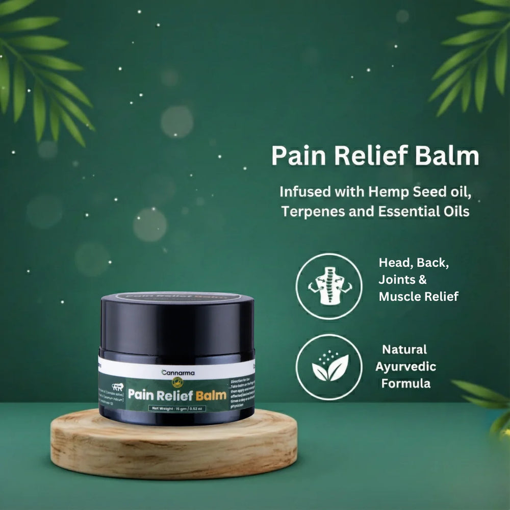 Hemp Pain Relief Balm (15g) image 2