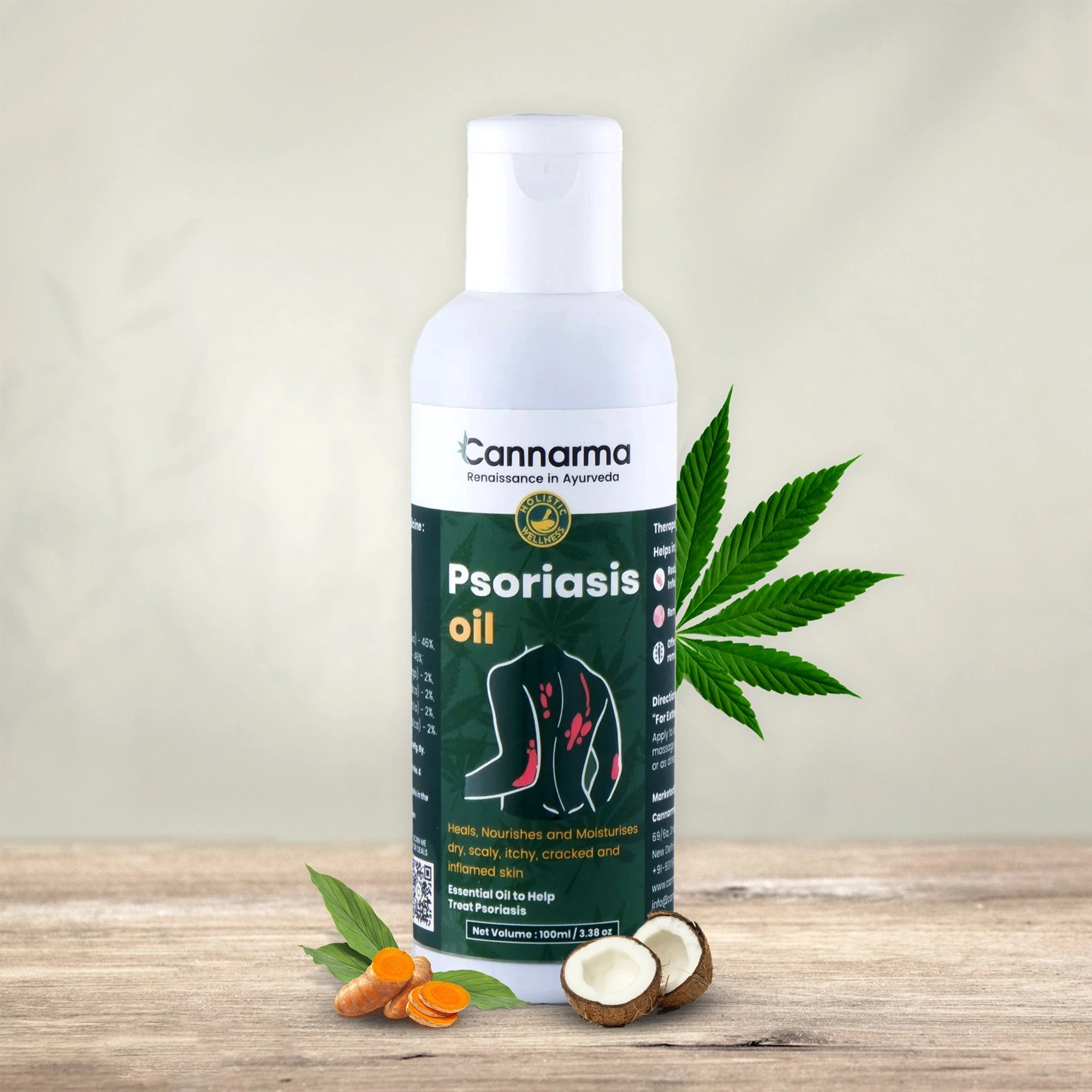 Hemp Psoriasis Oil (100ml)