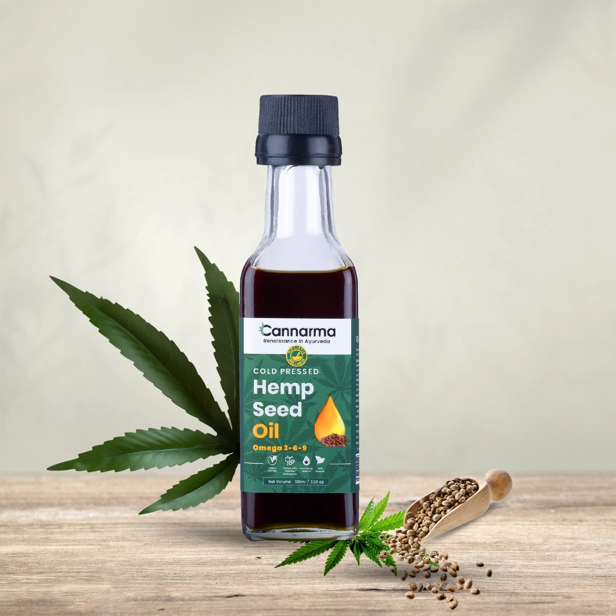 Hemp Seed Oil | Omega 3,6,9 (100ml)