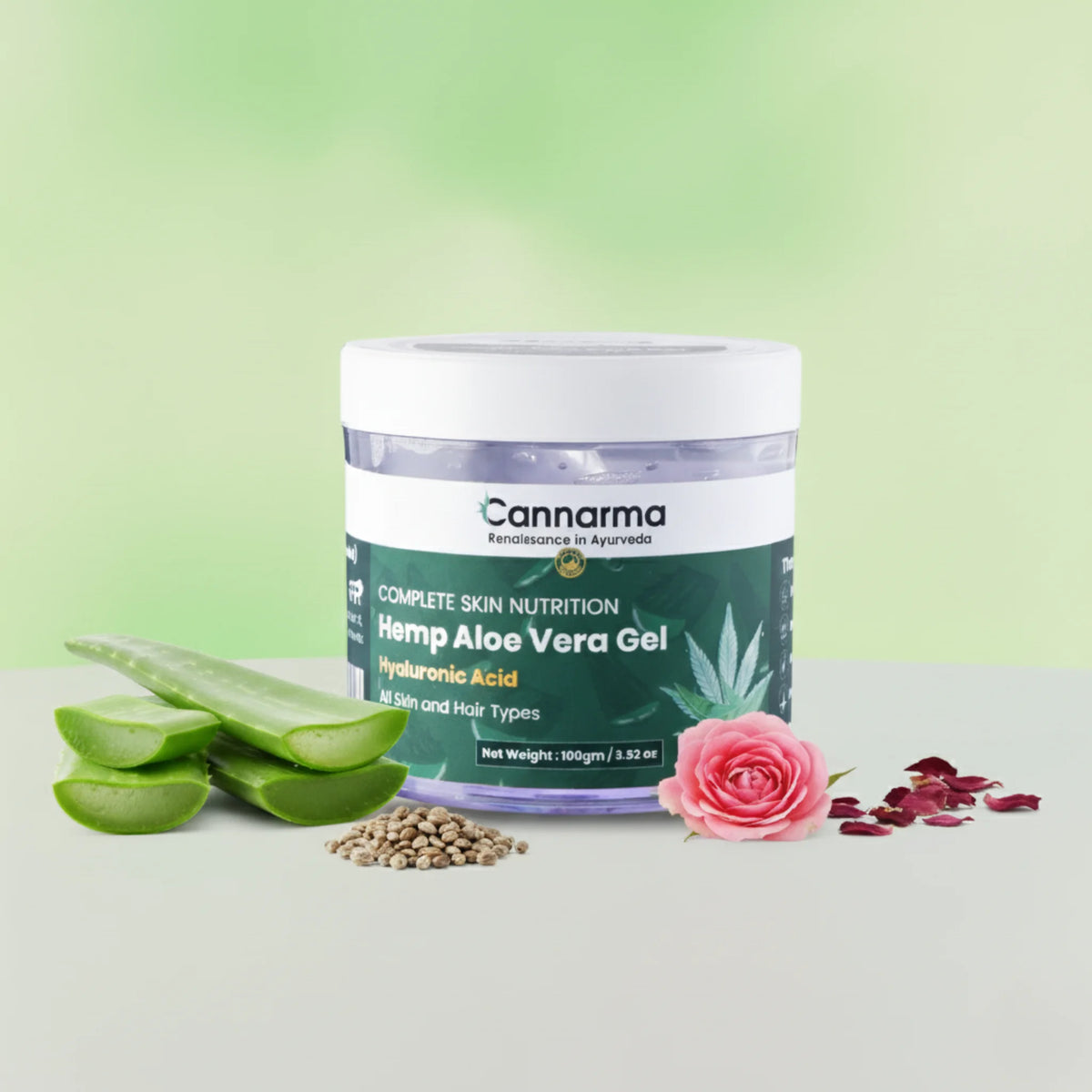 Hemp Aloevera Gel (100g) image 1