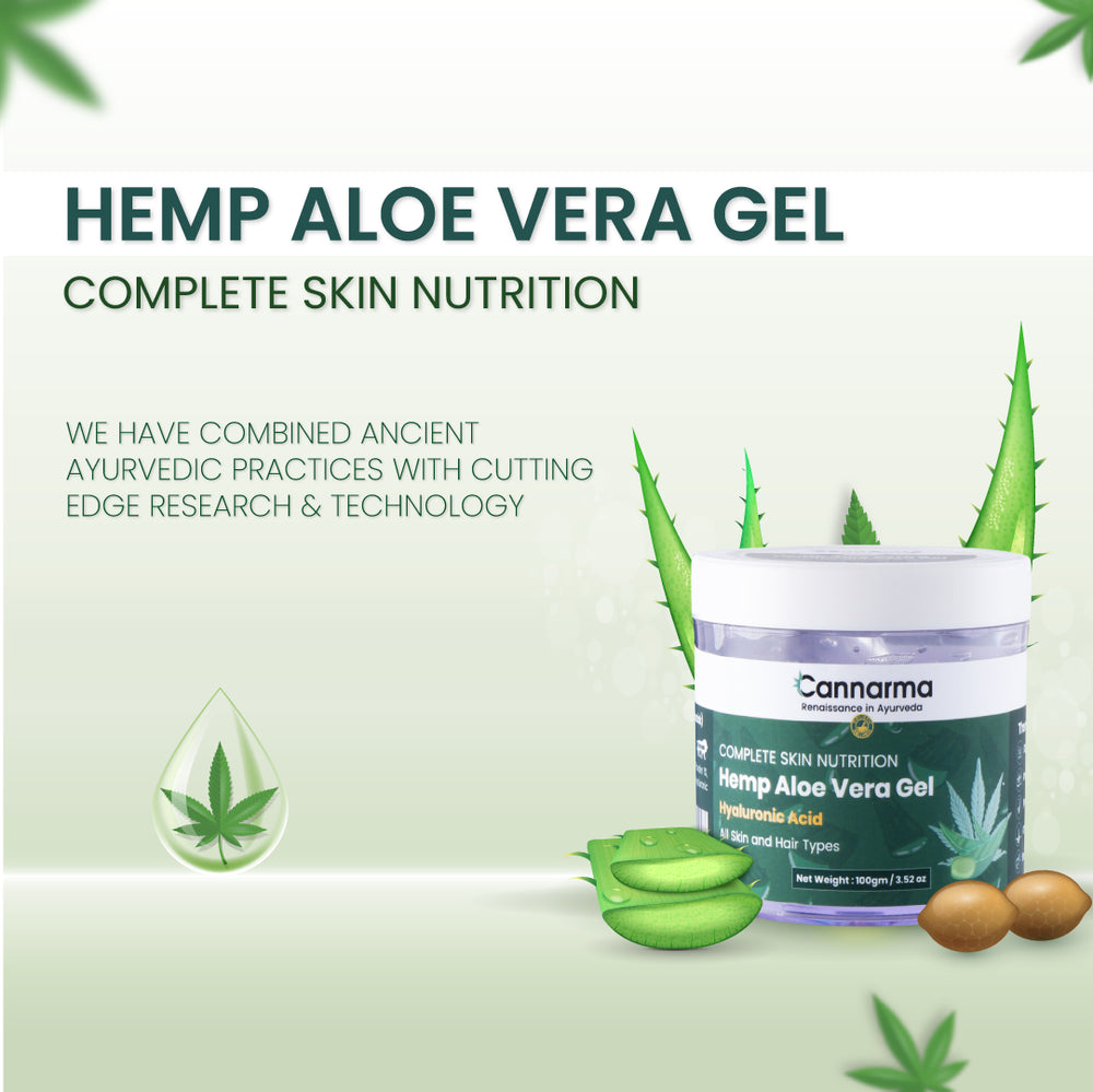 Hemp Aloevera Gel (100g) image 2
