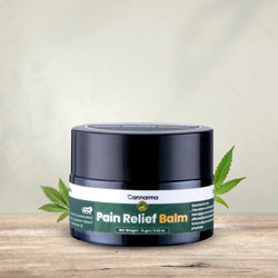 Cannarma Pain Relief Balm in a Jar for Natural Relief from Muscle and Joint Pain