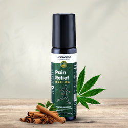 Cannarma Pain Relief Roll On with Herbal Ingredients for Soothing Muscle Discomfort