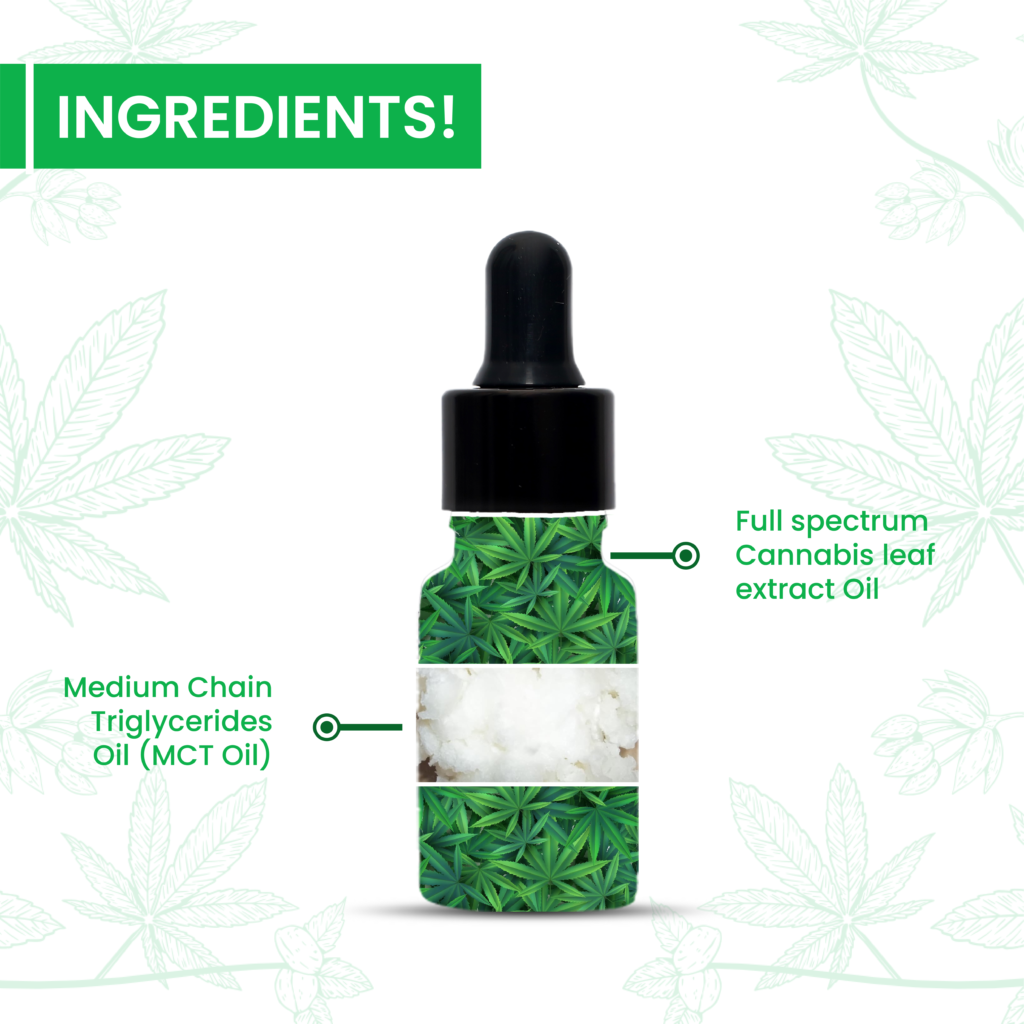 Hemp Extract Oil (500mg)