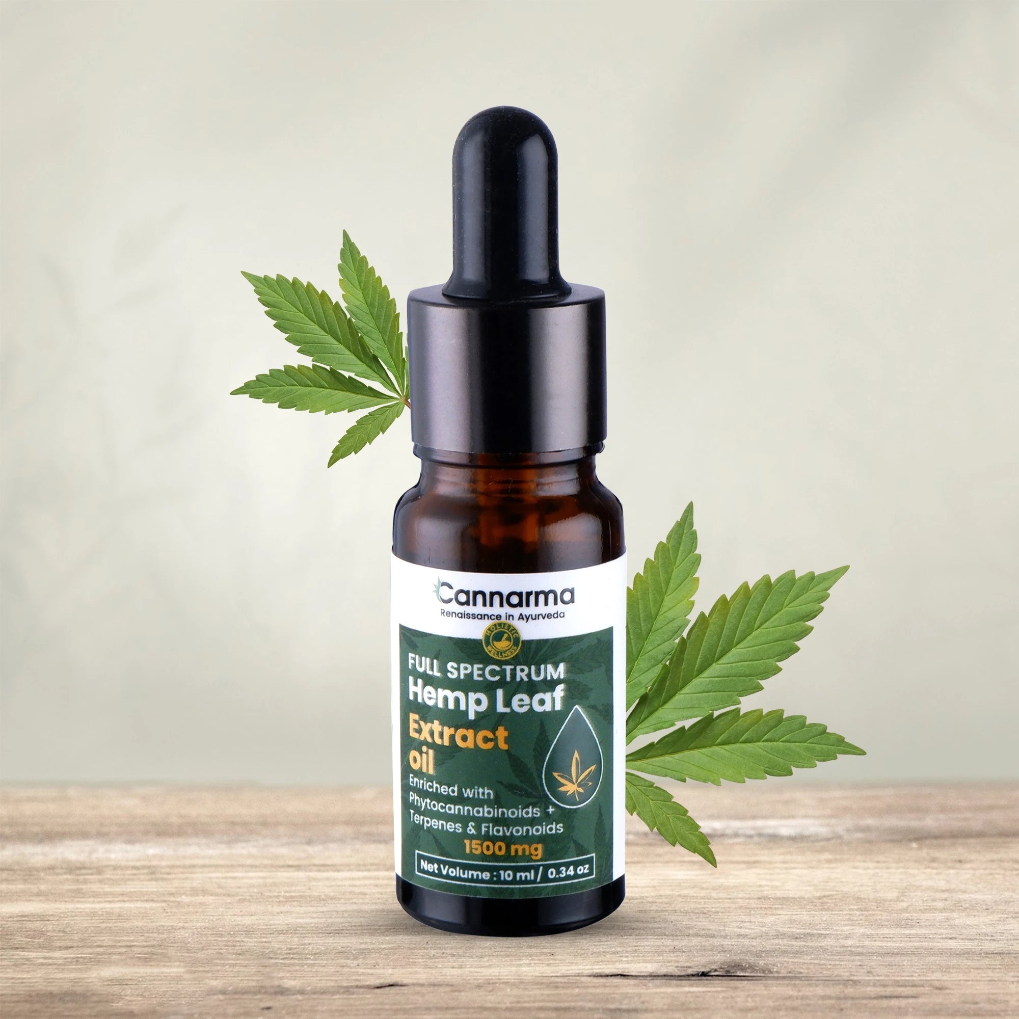 Cannarma Full Spectrum Hemp Extract Oil infused with terpenes and flavonoids for wellness